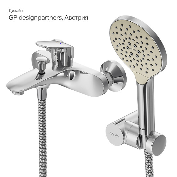 Смеситель для ванны AM.PM Like F8015000 Хром Смеситель для ванны AM.PM Like F8015000 Хром