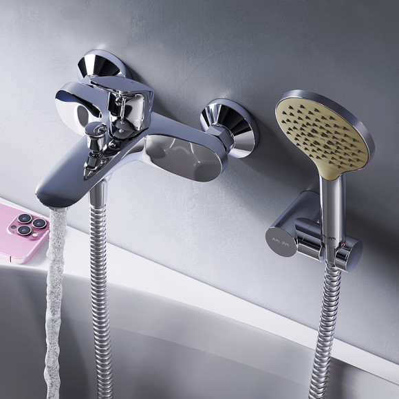 Смеситель для ванны AM.PM Like F8015000 Хром Смеситель для ванны AM.PM Like F8015000 Хром