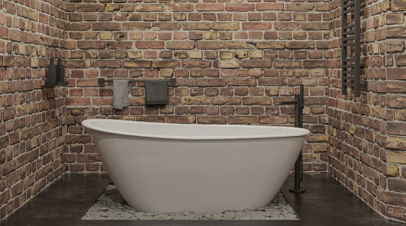 Ванна из искусственного камня Whitecross Spinel B 155x73 0210.155073.200 Белая матовая Ванна из искусственного камня Whitecross Spinel B 155x73 0210.155073.200 Белая матовая