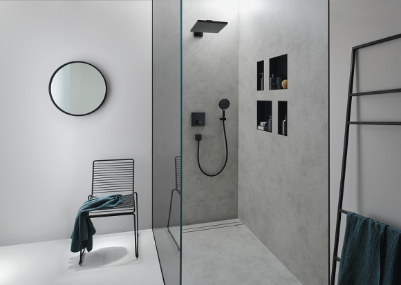 Ручной душ Hansgrohe Raindance Select S 26530670 Черный матовый Ручной душ Hansgrohe Raindance Select S 26530670 Черный матовый