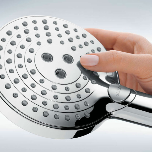 Ручной душ Hansgrohe Raindance Select S 26530670 Черный матовый Ручной душ Hansgrohe Raindance Select S 26530670 Черный матовый