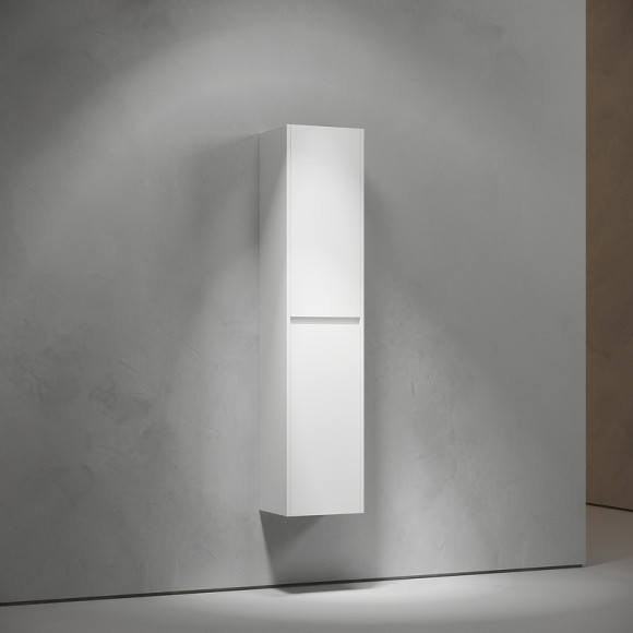 Шкаф пенал Sancos Libra 35 PLB35W подвесной Белый глянец