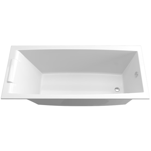 Акриловая ванна Marka One Aelita 150х75 Slim 01ае1575слим без гидромассажа