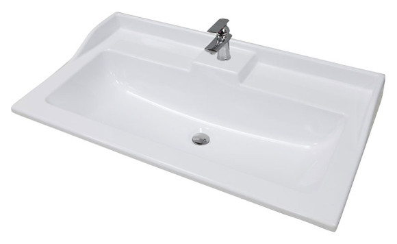 Тумба под раковину Aquaton Леон 65 1A187001LBPR0 подвесная Дуб бежевый