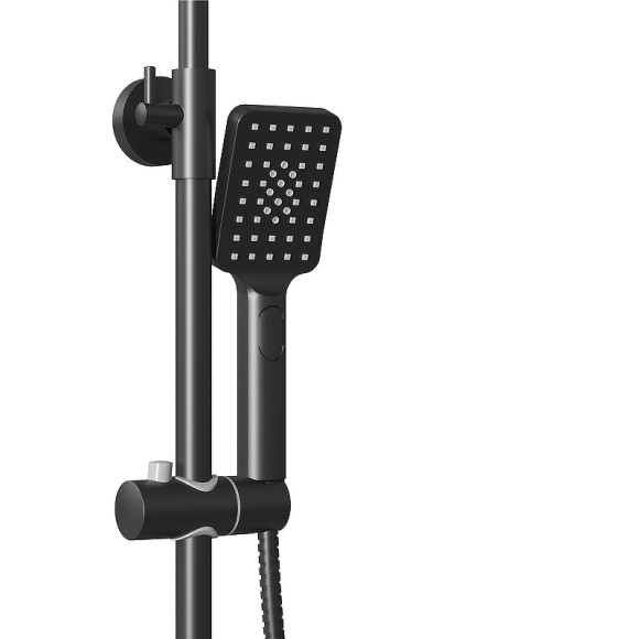 Душевая система Grossman Cosmo 500.K35.02.210 Черная матовая Душевая система Grossman Cosmo 500.K35.02.210 Черная матовая