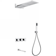 Душевая система Abber Daheim AF8253 с термостатом Хром