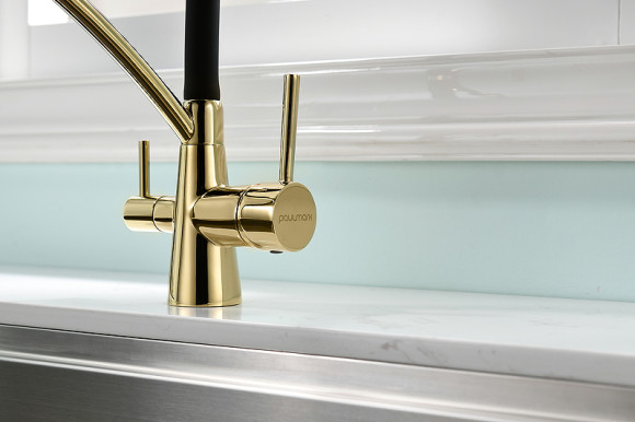 Смеситель для кухни Paulmark Siegen Si213111-G Золото Смеситель для кухни Paulmark Siegen Si213111-G Золото