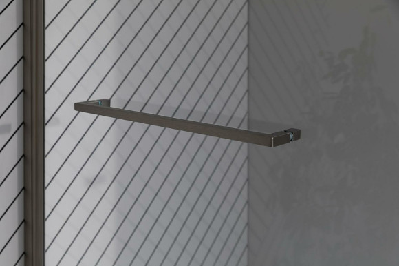 Шторка на ванну Allen Brau Priority 80 3.31024.BA профиль Серебро браш стекло прозрачное Шторка на ванну Allen Brau Priority 80 3.31024.BA профиль Серебро браш стекло прозрачное