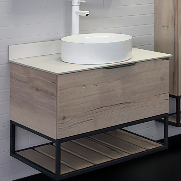 Тумба с раковиной Comforty Порто 75 00-00009321 подвесная Дуб дымчатый Тумба с раковиной Comforty Порто 75 00-00009321 подвесная Дуб дымчатый