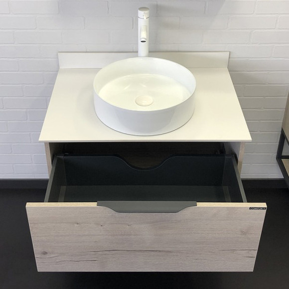 Тумба с раковиной Comforty Порто 75 00-00009321 подвесная Дуб дымчатый Тумба с раковиной Comforty Порто 75 00-00009321 подвесная Дуб дымчатый