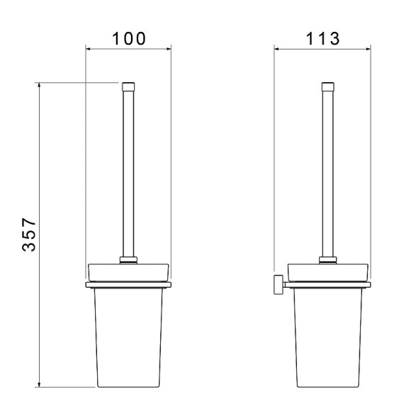 Ершик для унитаза Timo Torne 43061/17 Золото матовое Ершик для унитаза Timo Torne 43061/17 Золото матовое