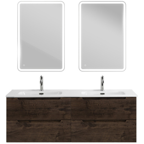 Тумба под раковину BelBagno Etna 140 ETNA-1400-4C-SO-2-RW подвесная Rovere Moro Тумба под раковину BelBagno Etna 140 ETNA-1400-4C-SO-2-RW подвесная Rovere Moro