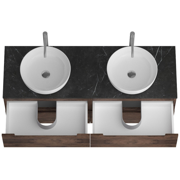 Тумба под раковину BelBagno Etna 140 ETNA-1400-4C-SO-2-RW подвесная Rovere Moro Тумба под раковину BelBagno Etna 140 ETNA-1400-4C-SO-2-RW подвесная Rovere Moro