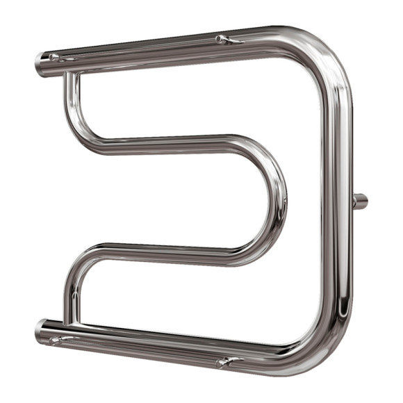 Водяной полотенцесушитель Point Фокстрот PN21334P 320x400 с полкой Хром Водяной полотенцесушитель Point Фокстрот PN21334P 320x400 с полкой Хром