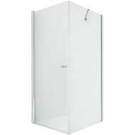 Душевой уголок New Trendy New Soleo Chrome 100х70 D-0142A/D-0086B профиль Хром стекло прозрачное