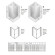 Душевой уголок New Trendy New Soleo Chrome 100х70 D-0142A/D-0086B профиль Хром стекло прозрачное Душевой уголок New Trendy New Soleo Chrome 100х70 D-0142A/D-0086B профиль Хром стекло прозрачное