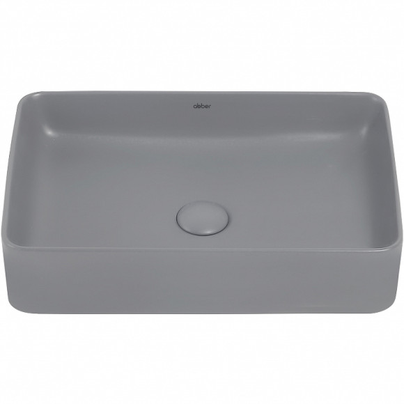 Раковина-чаша Abber Rechteck 51 AC2207MG Серая матовая Раковина-чаша Abber Rechteck 51 AC2207MG Серая матовая
