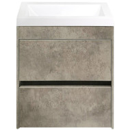 Тумба под раковину Art&Max Family-400-2C-SO-CV подвесная Цемент Тумба под раковину Art&Max Family-400-2C-SO-CV подвесная Цемент