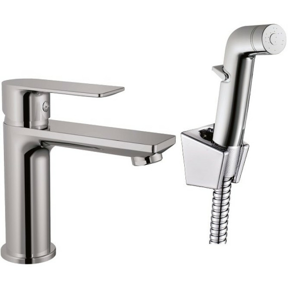 Смеситель для раковины Haiba HB12505 с гигиеническим душем Хром