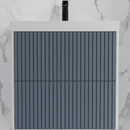 Тумба под раковину Style Line Стокгольм 60 ЛС-00002306 подвесная Графит софт