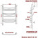 Электрический полотенцесушитель Ника Arc ЛД (Г2) 80/40 Хром