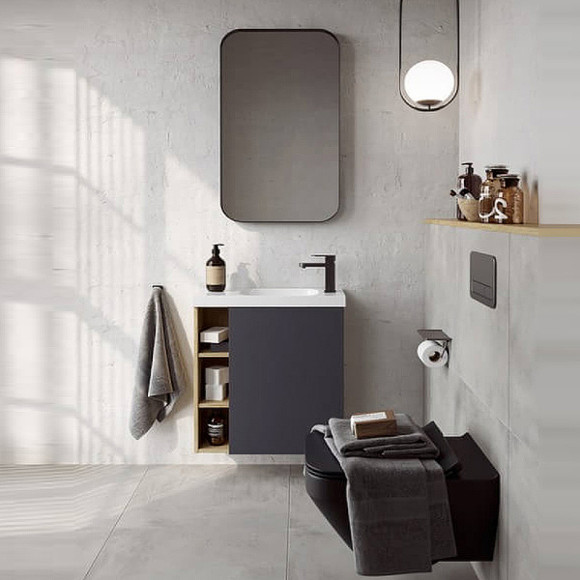 Корпус тумбы под раковину Aqwella Alba 60 R ALB0106RDD подвесной Дуб Давос Корпус тумбы под раковину Aqwella Alba 60 R ALB0106RDD подвесной Дуб Давос