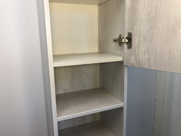 Шкаф пенал Comforty Верона 35 00004137140 подвесной Дуб белый