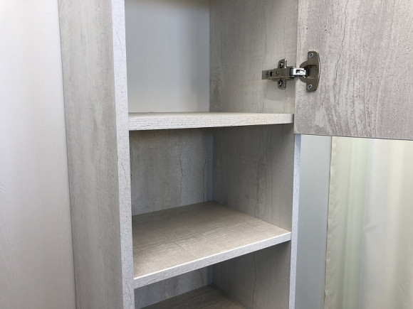 Шкаф пенал Comforty Верона 35 00004137140 подвесной Дуб белый