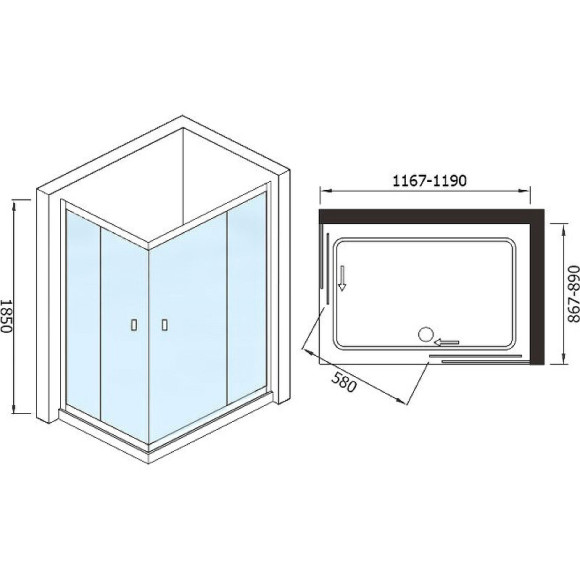 Душевой уголок WeltWasser WW200 QS22 120x90 10000001231 профиль Хром стекло прозрачное Душевой уголок WeltWasser WW200 QS22 120x90 10000001231 профиль Хром стекло прозрачное