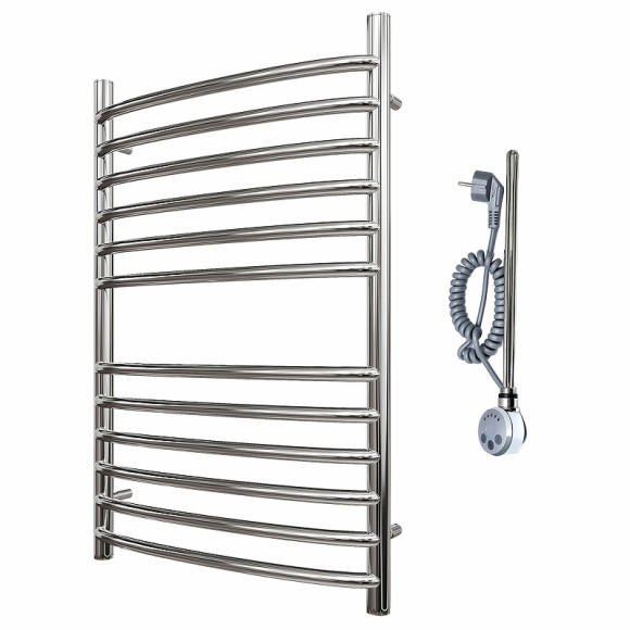 Электрический полотенцесушитель Point Альфа PN05158SE П12 500x800 левый/правый Хром Электрический полотенцесушитель Point Альфа PN05158SE П12 500x800 левый/правый Хром