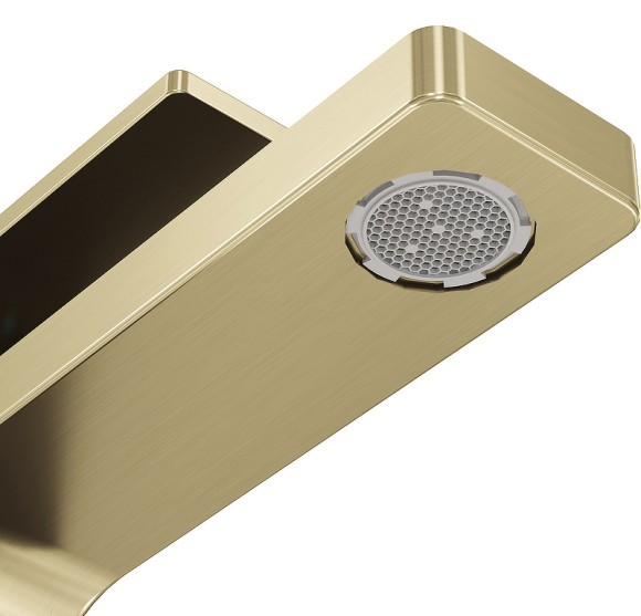 Смеситель для раковины Grossman Style 520.K35.05.320 Золото брашированное Смеситель для раковины Grossman Style 520.K35.05.320 Золото брашированное