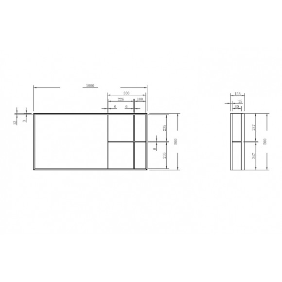 Зеркало Abber Stein 100 AS6639 Белое Зеркало Abber Stein 100 AS6639 Белое