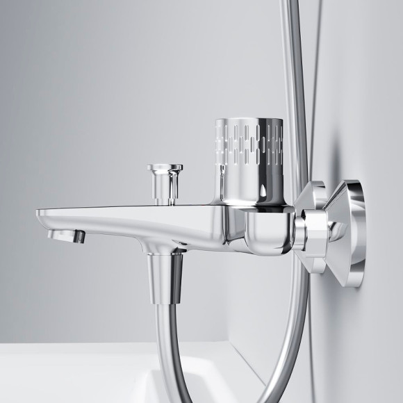 Смеситель для ванны AM.PM Gem F90A10400 Хром Смеситель для ванны AM.PM Gem F90A10400 Хром