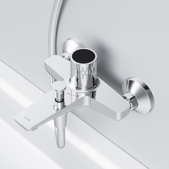 Смеситель для ванны AM.PM Gem F90A10400 Хром Смеситель для ванны AM.PM Gem F90A10400 Хром