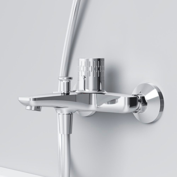 Смеситель для ванны AM.PM Gem F90A10400 Хром Смеситель для ванны AM.PM Gem F90A10400 Хром