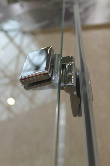 Душевая дверь Cezares Elena 130 ELENA-W-BS-13-40+45/45-C-Cr профиль Хром стекло прозрачное