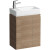 Тумба под раковину Laufen Pro 48 L 4.8300.1.095.479.1 подвесная Светлый дуб