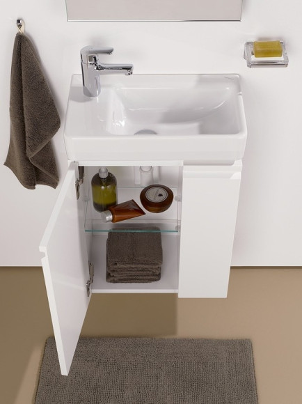 Тумба под раковину Laufen Pro 48 L 4.8300.1.095.479.1 подвесная Светлый дуб