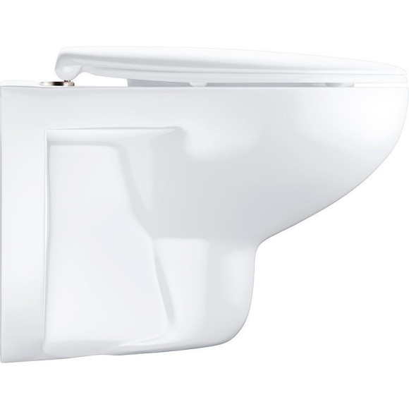 Комплект унитаза с инсталляцией Grohe Solido Compact 39586000 с сиденьем Микролифт и клавишей смыва Хром