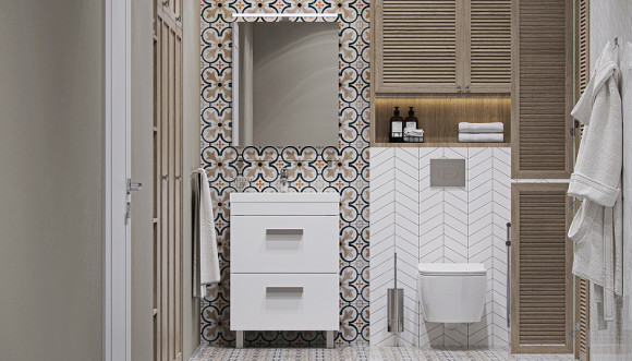 Тумба под раковину Velvex Orlando 60 tn.ORL.CLA.60.2Y Белая матовая