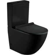 Унитаз компакт Esbano Ripoll-C ESUNRIPOCMB Черный матовый с бачком и сиденьем Микролифт