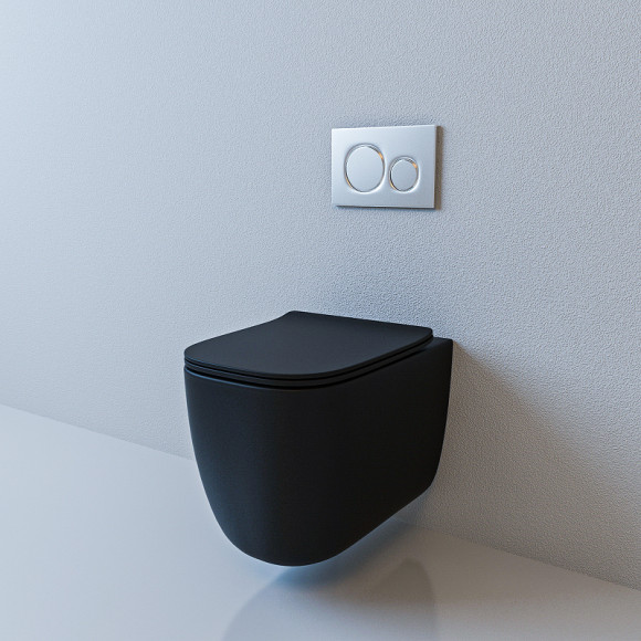 Унитаз Esbano Garant ESUPGARABM подвесной Черный матовый с сиденьем Микролифт