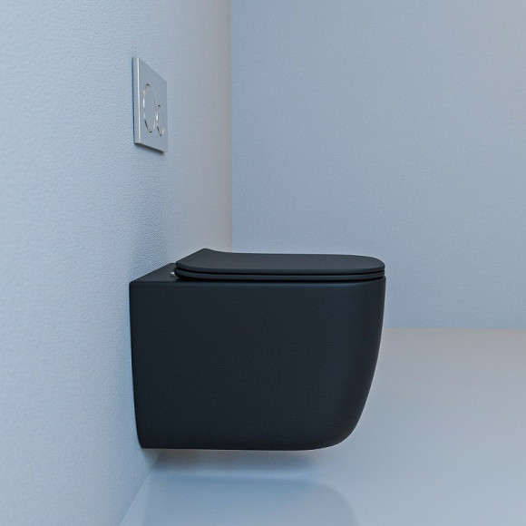 Унитаз Esbano Garant ESUPGARABM подвесной Черный матовый с сиденьем Микролифт