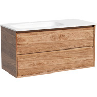 Тумба под раковину Sancos Marmi 2.0 100 L MR2.0100LECH подвесная Дуб чарльстон