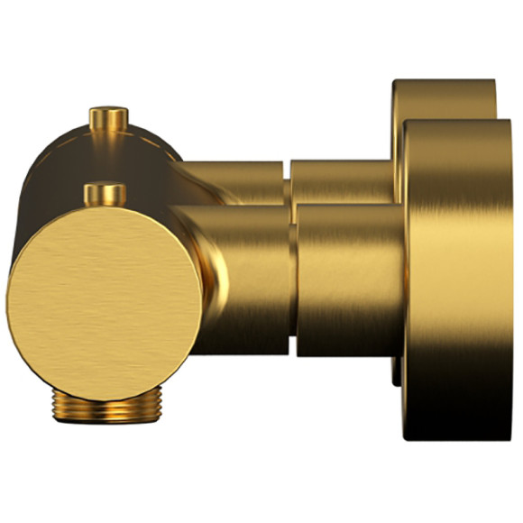 Смеситель для душа Whitecross Y brushed gold Y1246GLB с термостатом Брашированное золото Смеситель для душа Whitecross Y brushed gold Y1246GLB с термостатом Брашированное золото