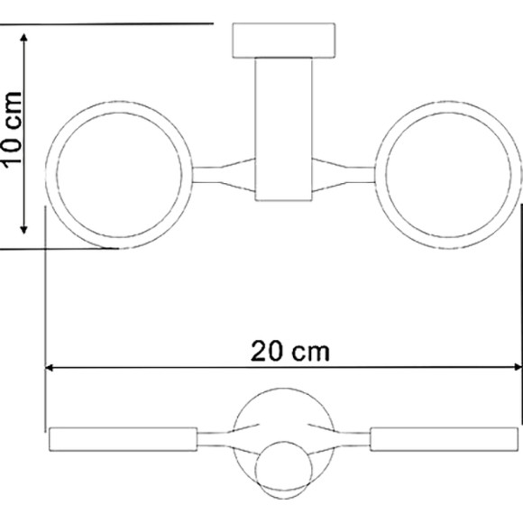 Держатель стакана для зубных щеток и мыльницы WasserKRAFT Donau K-C177 двойной Хром Держатель стакана для зубных щеток и мыльницы WasserKRAFT Donau K-C177 двойной Хром