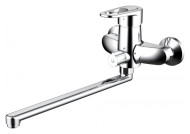 Смеситель для ванны Bravat Loop F6124182CP-02L-RUS универсальный Хром