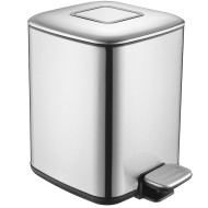 Ведро для мусора WasserKRAFT K-649 Нержавеющая сталь