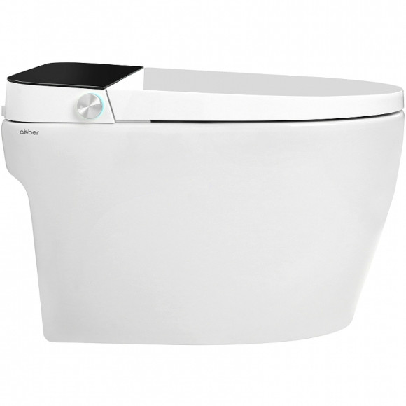 Унитаз биде Abber Bequem AC1116S приставной с сиденьем Микролифт Унитаз биде Abber Bequem AC1116S приставной с сиденьем Микролифт