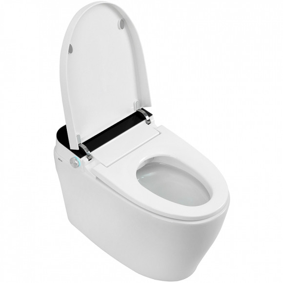 Унитаз биде Abber Bequem AC1116S приставной с сиденьем Микролифт Унитаз биде Abber Bequem AC1116S приставной с сиденьем Микролифт